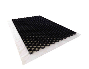 Grindmat 120x80x2,9 cm zwart